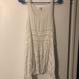 Free People Voile and Lace Trapeze Slip XS